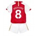 Cheap Arsenal Martin Odegaard #8 Home Football Kit Children 2023-24 Short Sleeve (+ pants)